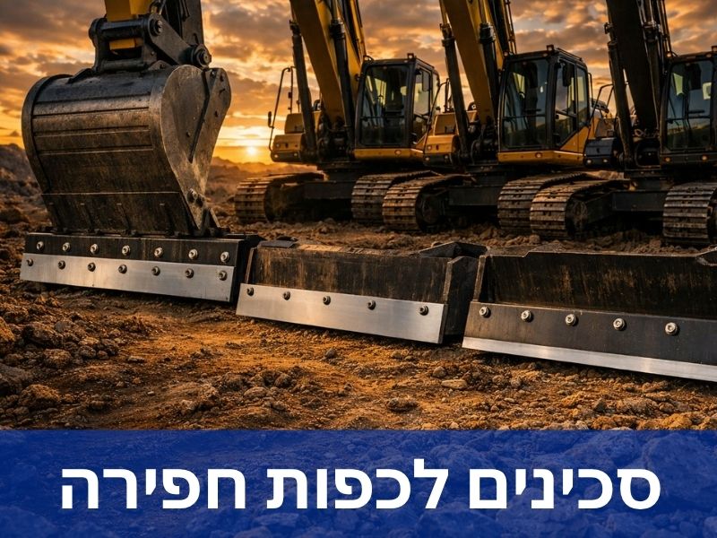 קטגוריית סכינים לכפות חפירה